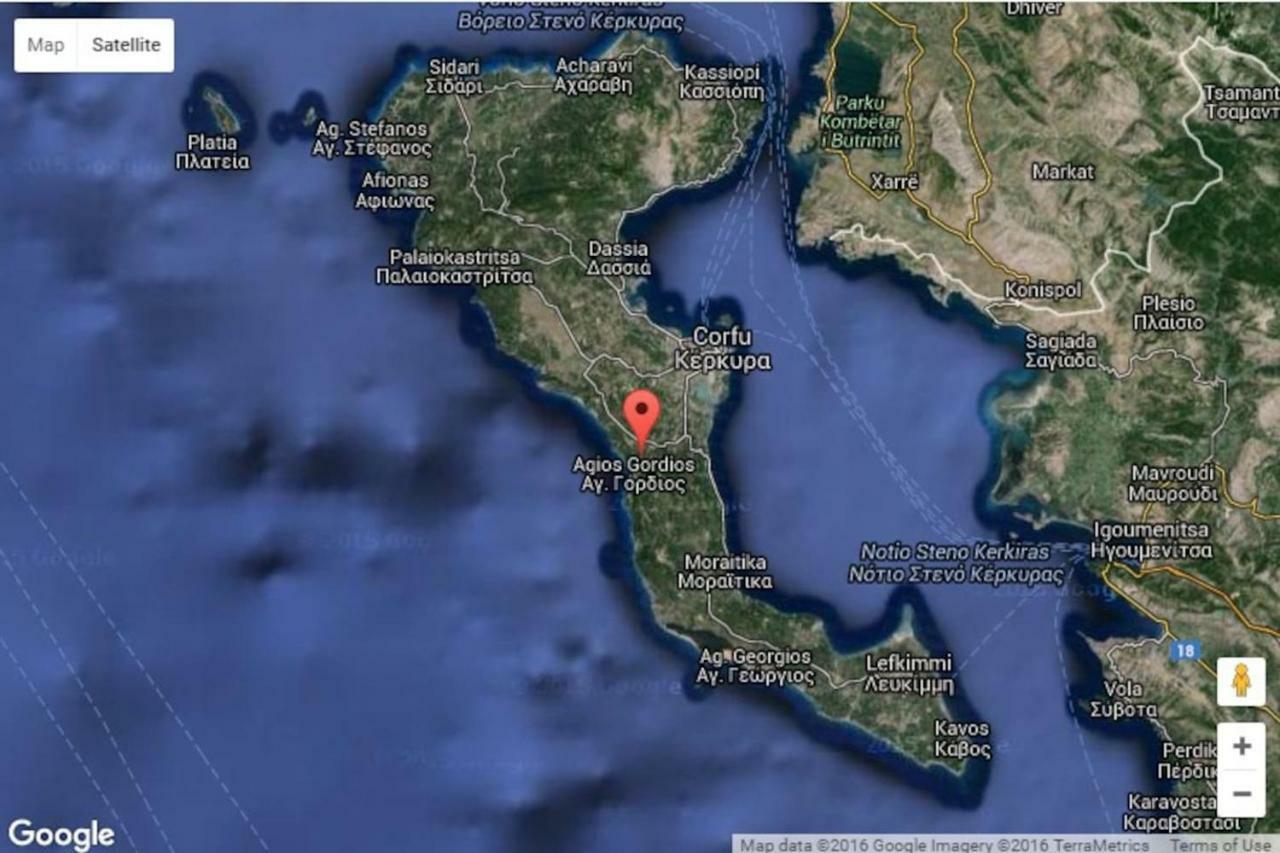 Corfu Quality Suite, Tranquility, Mountain & Sea Views Άγιος Γόρδιος Εξωτερικό φωτογραφία